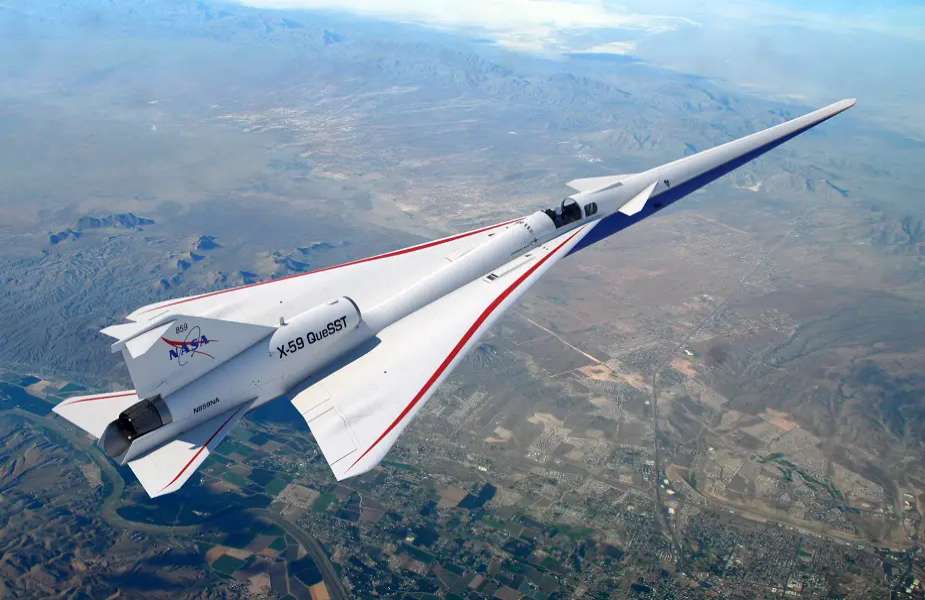 NASA delays first flight of pioneering supersonic X-59 QueSST to 2024