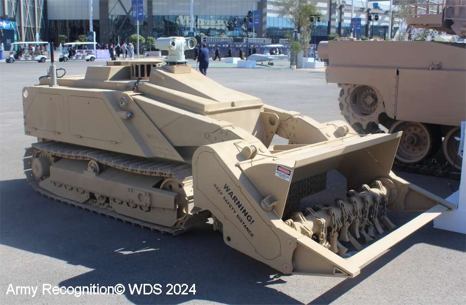 DOK-ING introduces MV-4 versatile EOD robot at WDS 2024