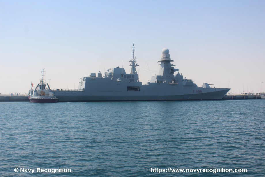 DIMDEX 2024: Italian Navy's FREMM frigate Federico Martinengo